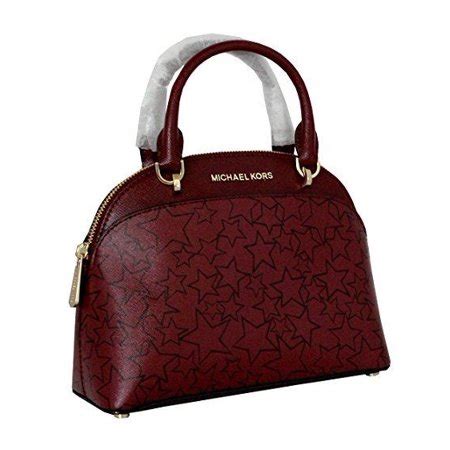 michael kors tasche emmy mulberry|Michael Kors Emmy satchel.